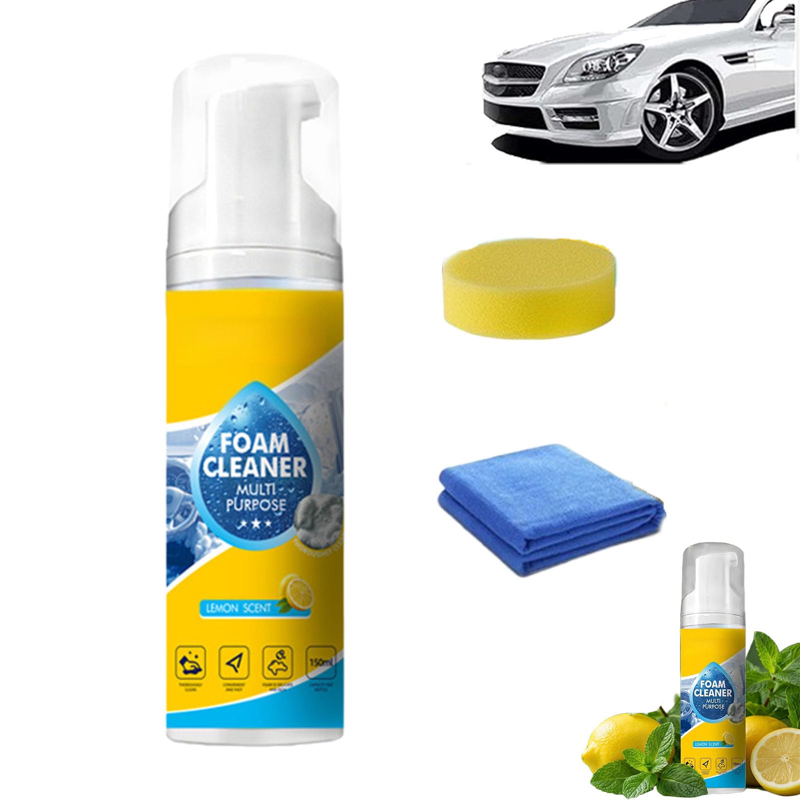 Amazon.com: BOGABRA Foam No-Rinse Cleaner, 4-In-1 Multi-Enzyme